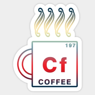 COFFEE ELEMENT Sticker